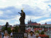 Statue on the Charles Bridge