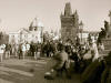 Band Playing on the Charles Bridge