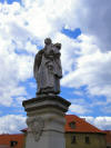 Statue on the Charles Bridge