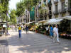 Vendors on La Rambla